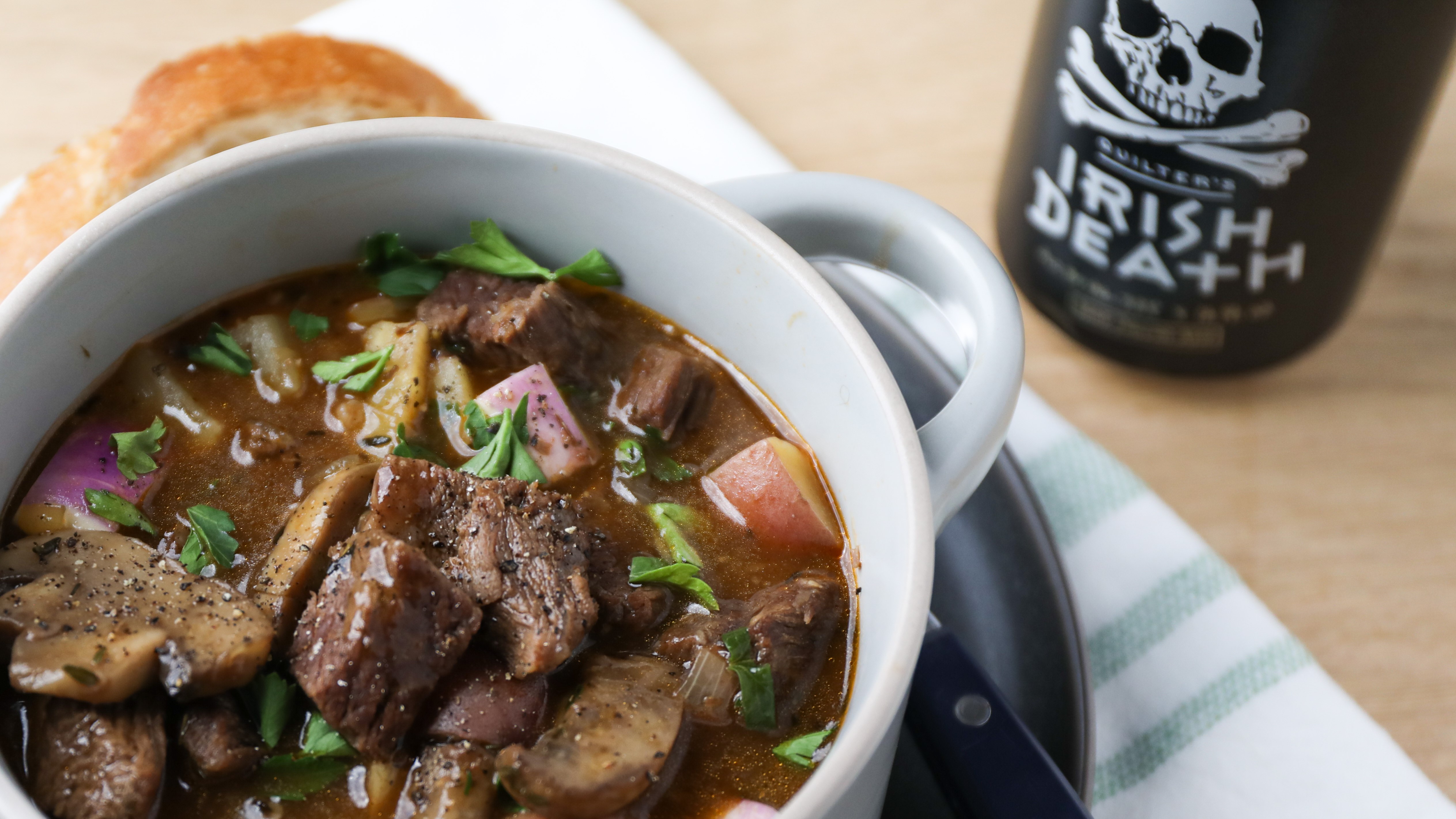 Irish Black Bear Stew - From Field To Plate